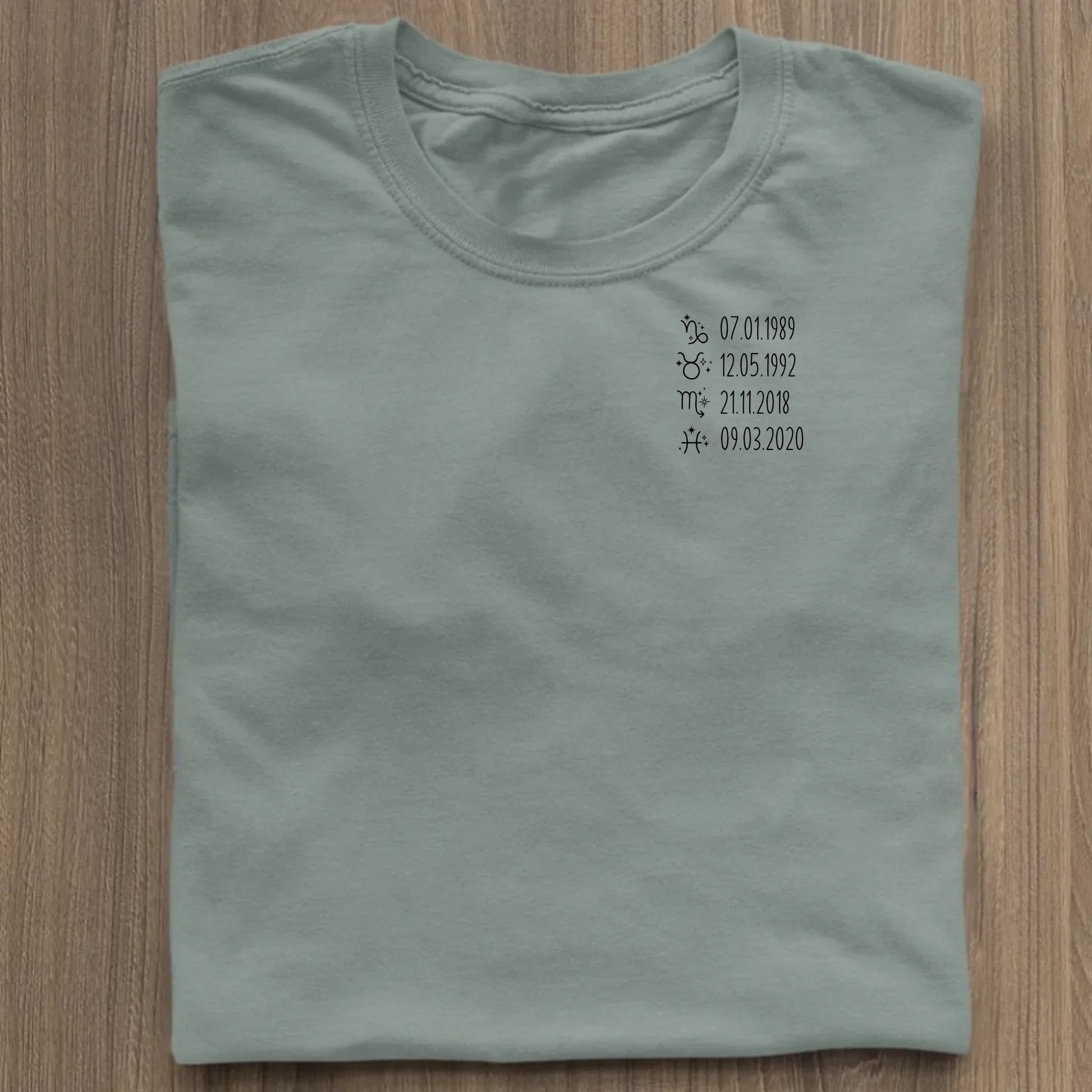 Sternzeichen - Bio Damen Shirt *personalisierbar* Stella Muser Shirt ST ST Green Bay XS