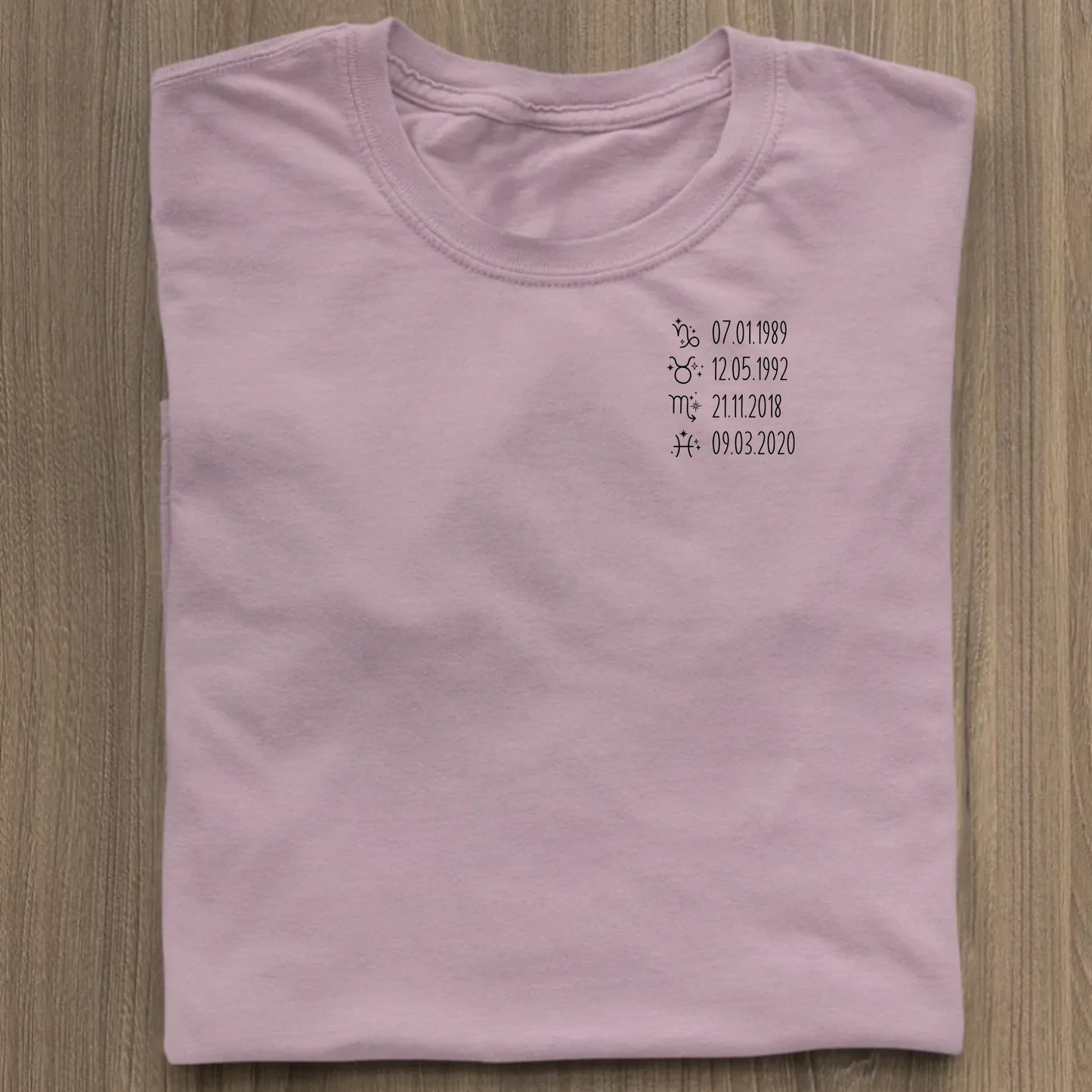Sternzeichen - Bio Damen Shirt *personalisierbar* Stella Muser Shirt ST ST Lilac-Dream