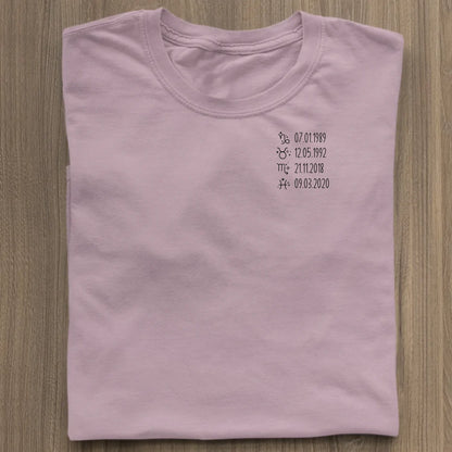 Sternzeichen - Bio Damen Shirt *personalisierbar* Stella Muser Shirt ST ST Lilac-Dream