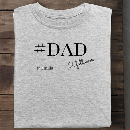 #DAD - Bio Herren Shirt *personalisierbar* Creator T-Shirt 2.0 ST ST Heather-Grey