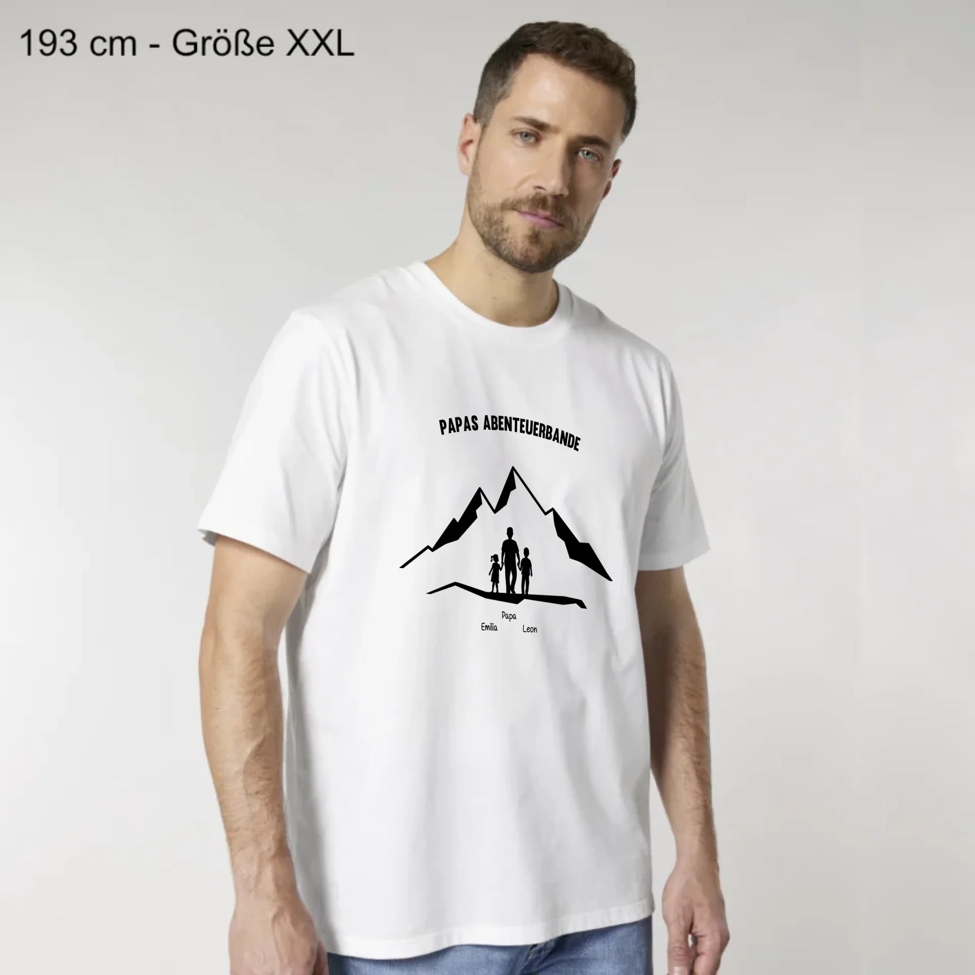 Papas Abenteuerbande - Bio Herren Shirt *personalisierbar*