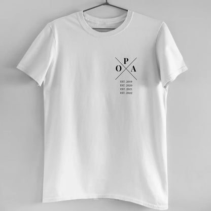Opa Minimal - Bio Herren Shirt *personalisierbar*
