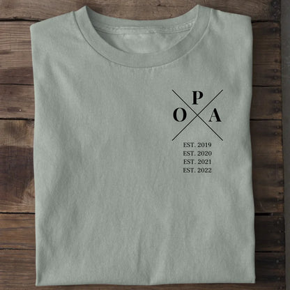 Opa Minimal - Bio Herren Shirt *personalisierbar* Creator T-Shirt 2.0 ST ST Aloe