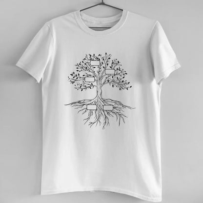 Family Tree - Bio Herren Shirt *personalisierbar*