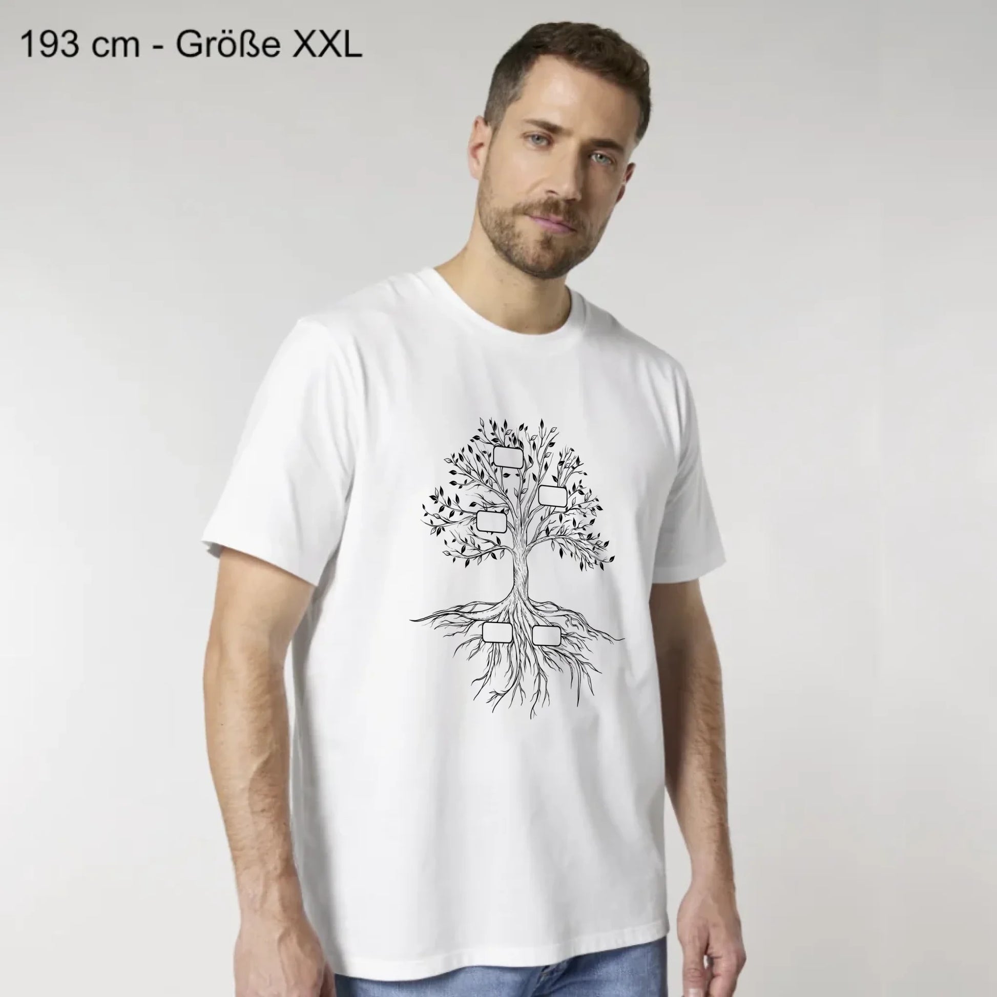 Family Tree - Bio Herren Shirt *personalisierbar*