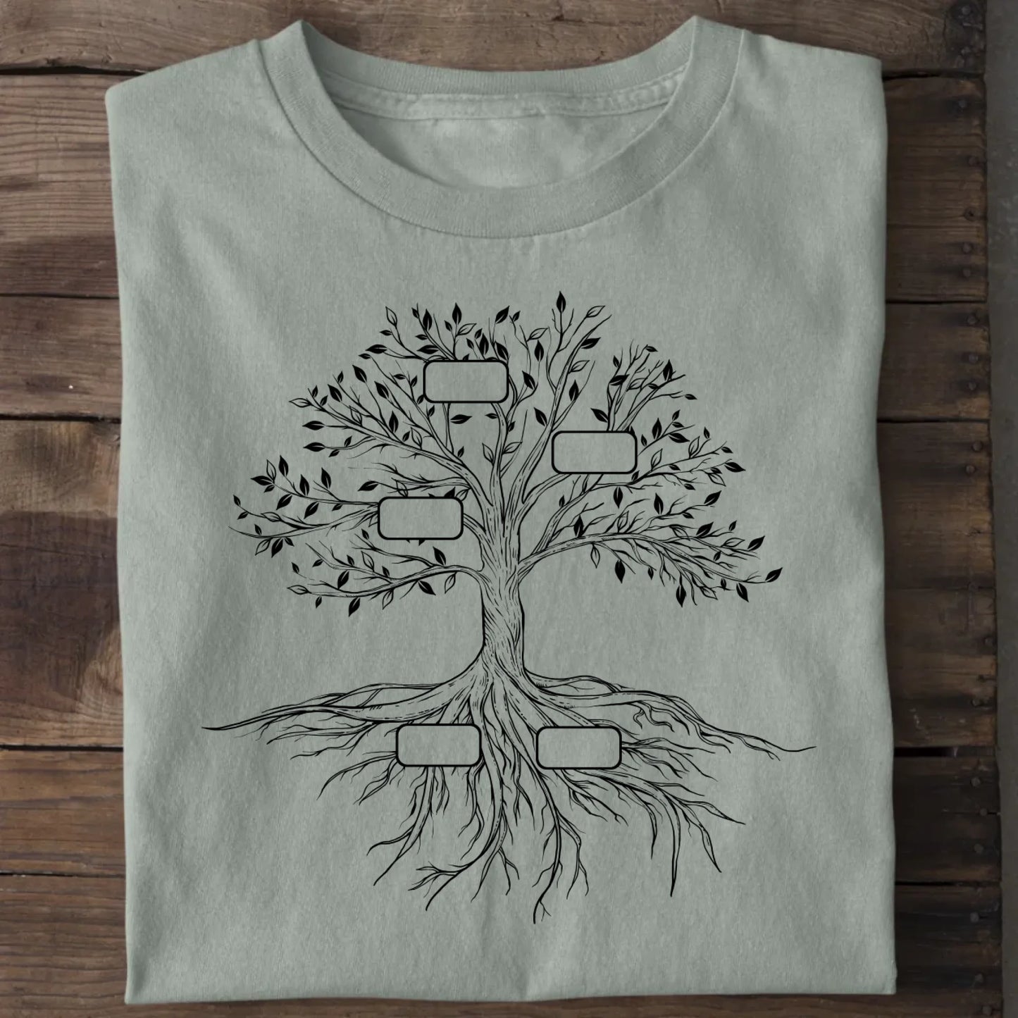 Family Tree - Bio Herren Shirt *personalisierbar* Creator T-Shirt 2.0 ST ST Aloe