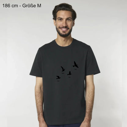 Fly with me - Bio Herren Shirt *personalisierbar*
