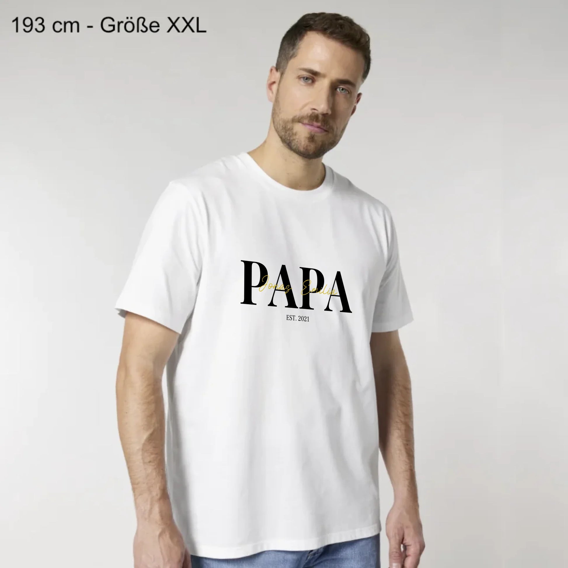 PAPA + Kids - Bio Herren Shirt *personalisierbar*