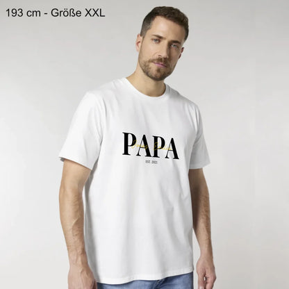 PAPA + Kids - Bio Herren Shirt *personalisierbar*
