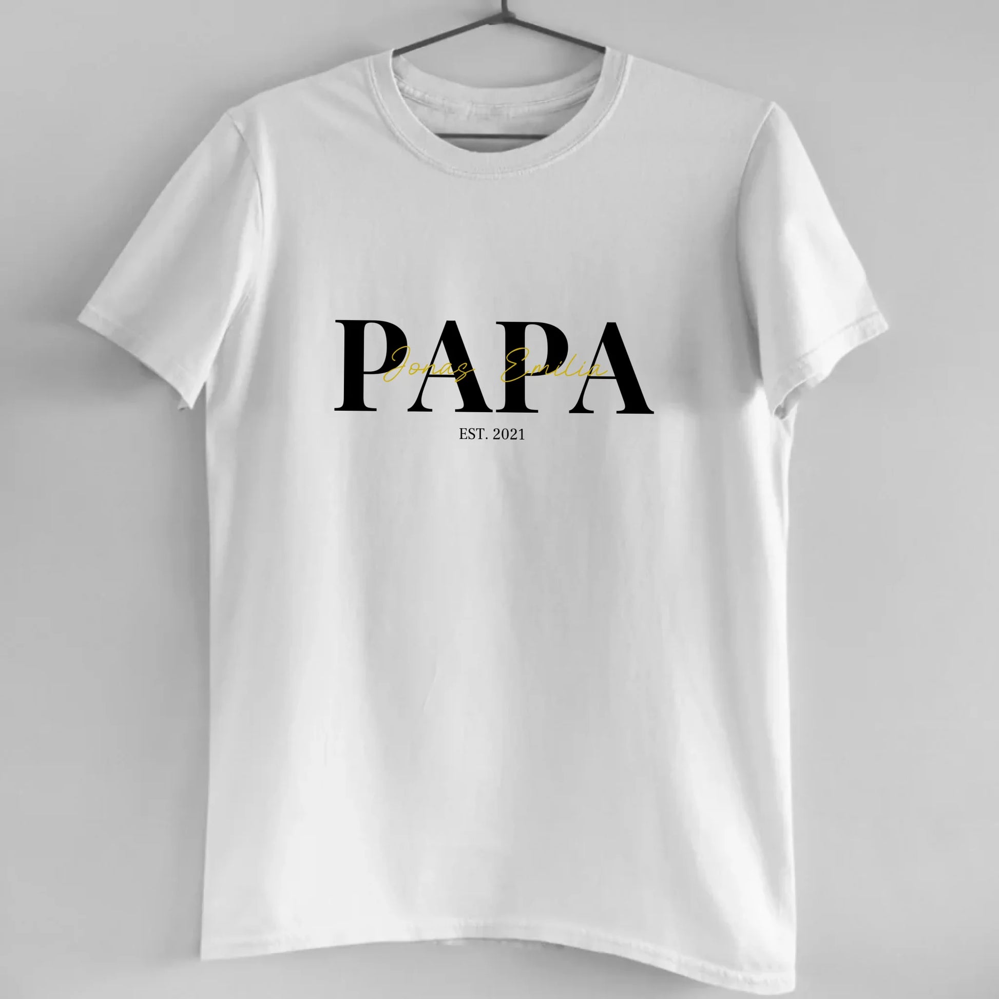 PAPA + Kids - Bio Herren Shirt *personalisierbar*