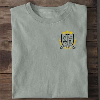 Dad Life Wappen - Bio Herren Shirt *personalisierbar* Creator T-Shirt 2.0 ST ST Aloe
