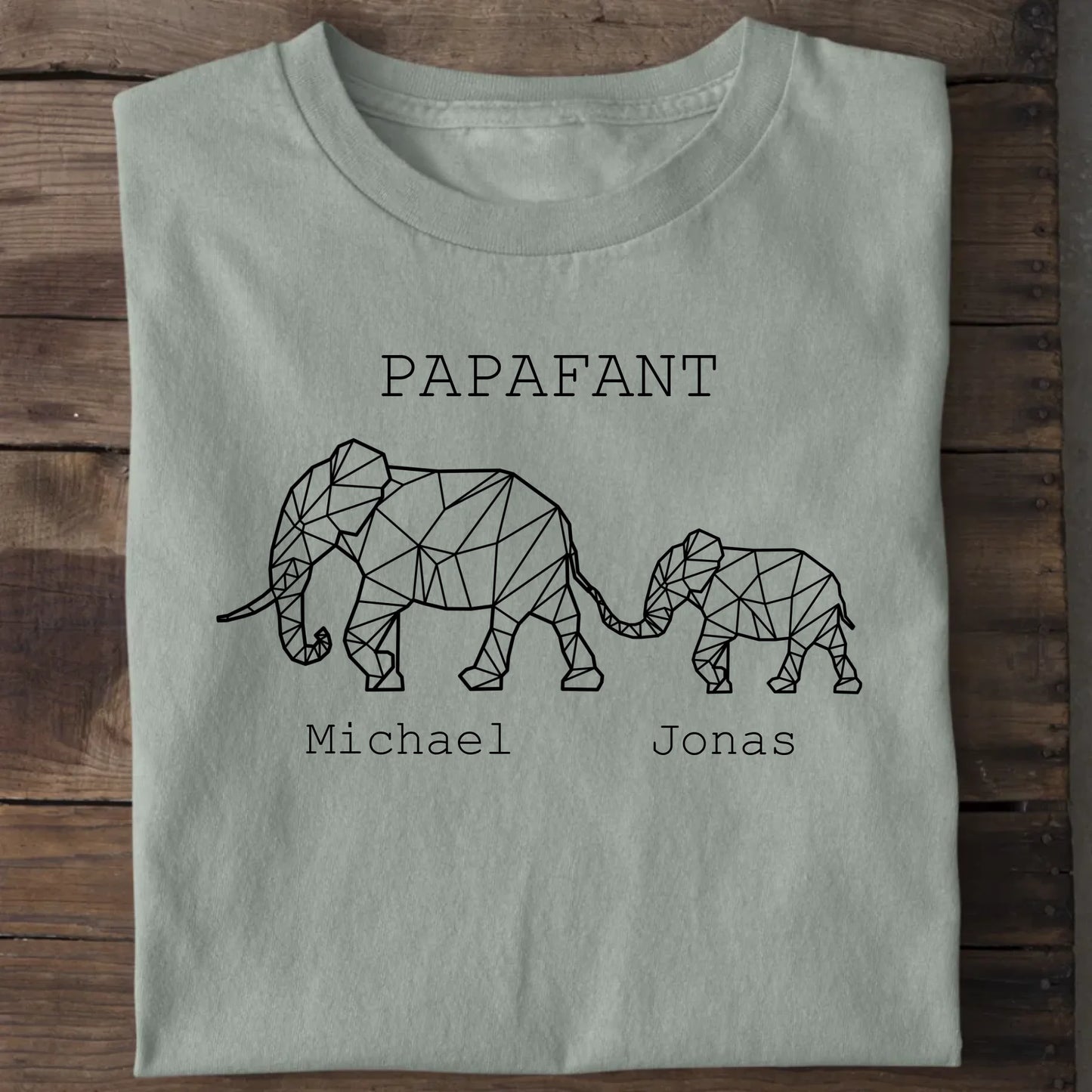 Papafant - Bio Herren Shirt *personalisierbar* Creator T-Shirt 2.0 ST ST Aloe