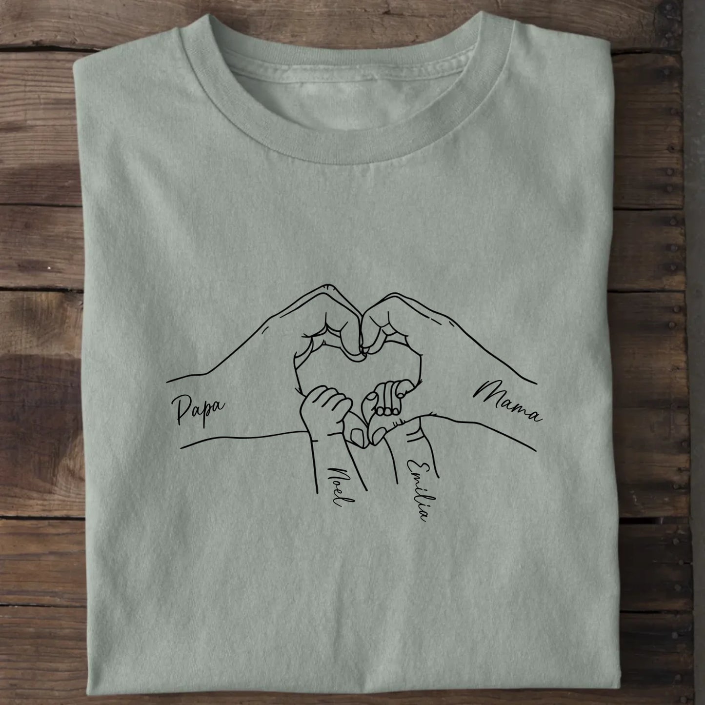 Family Love - Bio Herren Shirt *personalisierbar* Creator T-Shirt 2.0 ST ST Aloe