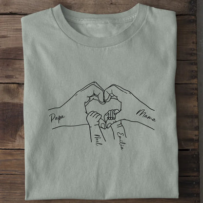 Family Love - Bio Herren Shirt *personalisierbar* Creator T-Shirt 2.0 ST ST Aloe