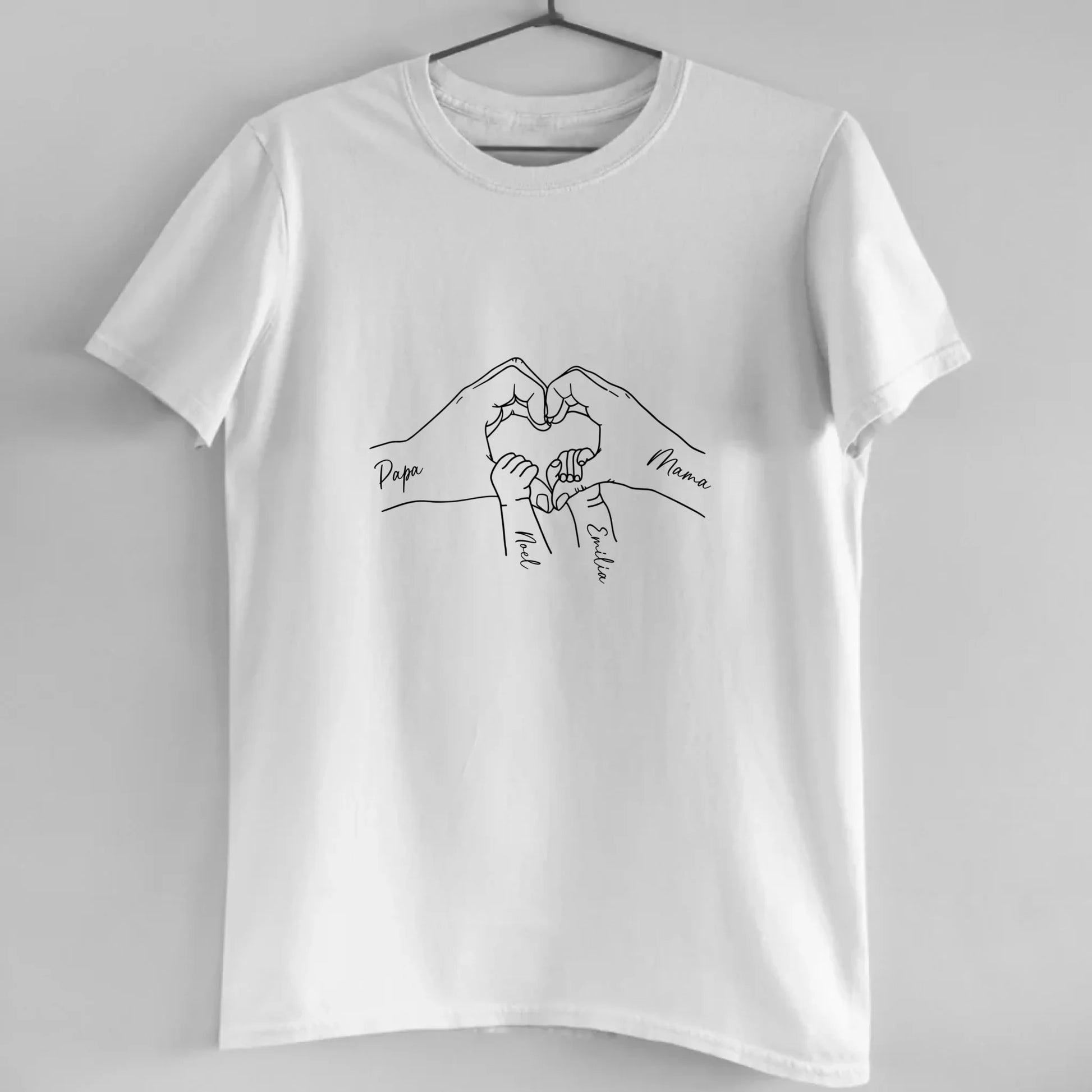 Family Love - Bio Herren Shirt *personalisierbar*