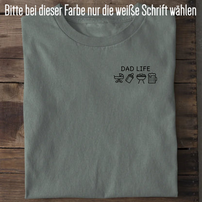 Dad Life Symbole - Bio Herren Shirt *personalisierbar* Creator T-Shirt 2.0 ST ST Green Bay