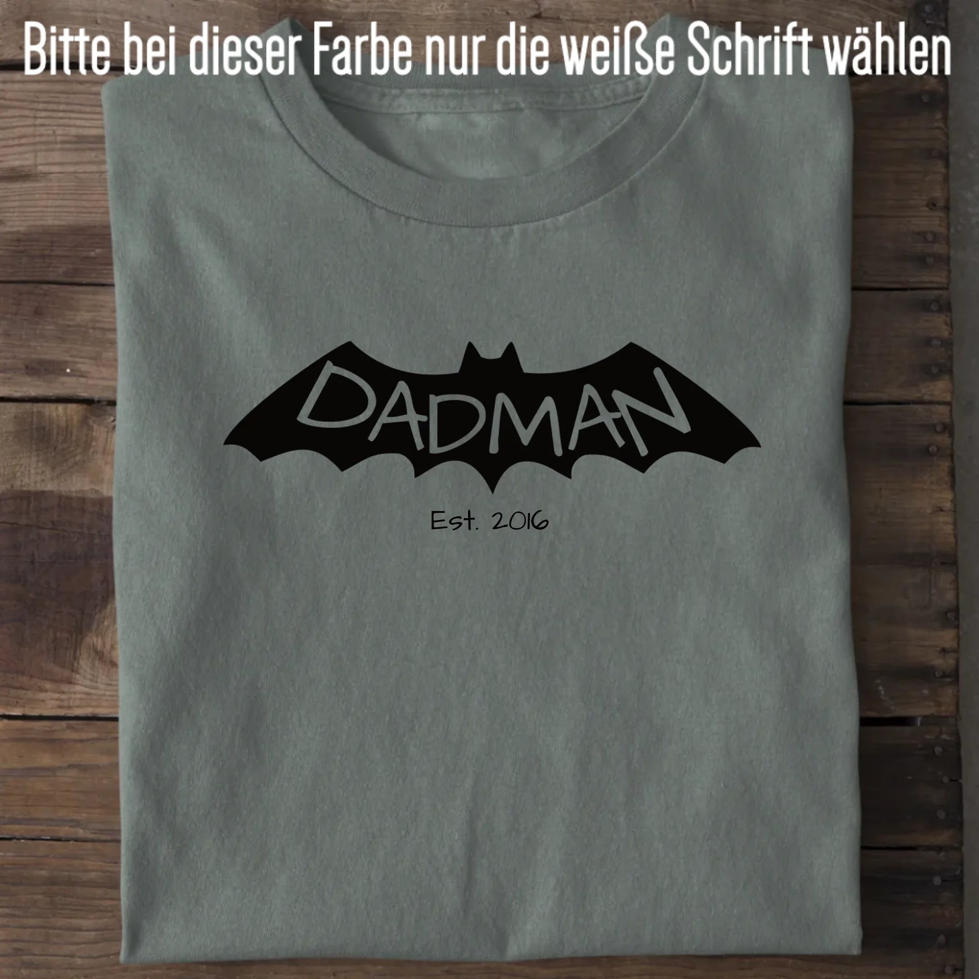 Dadman - Bio Herren Shirt *personalisierbar* Creator T-Shirt 2.0 ST ST Green Bay