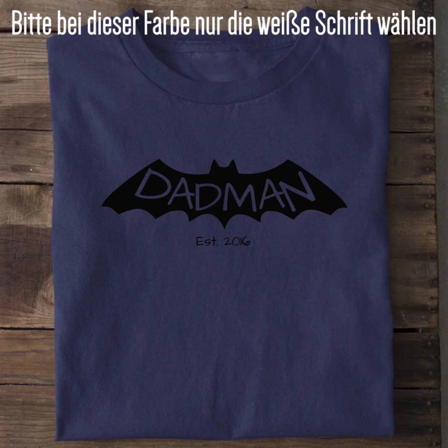 Dadman - Bio Herren Shirt *personalisierbar* Creator T-Shirt 2.0 ST ST French-Navy