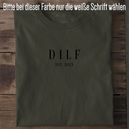 DILF - Bio Herren Shirt *personalisierbar* Creator T-Shirt 2.0 ST ST Khaki
