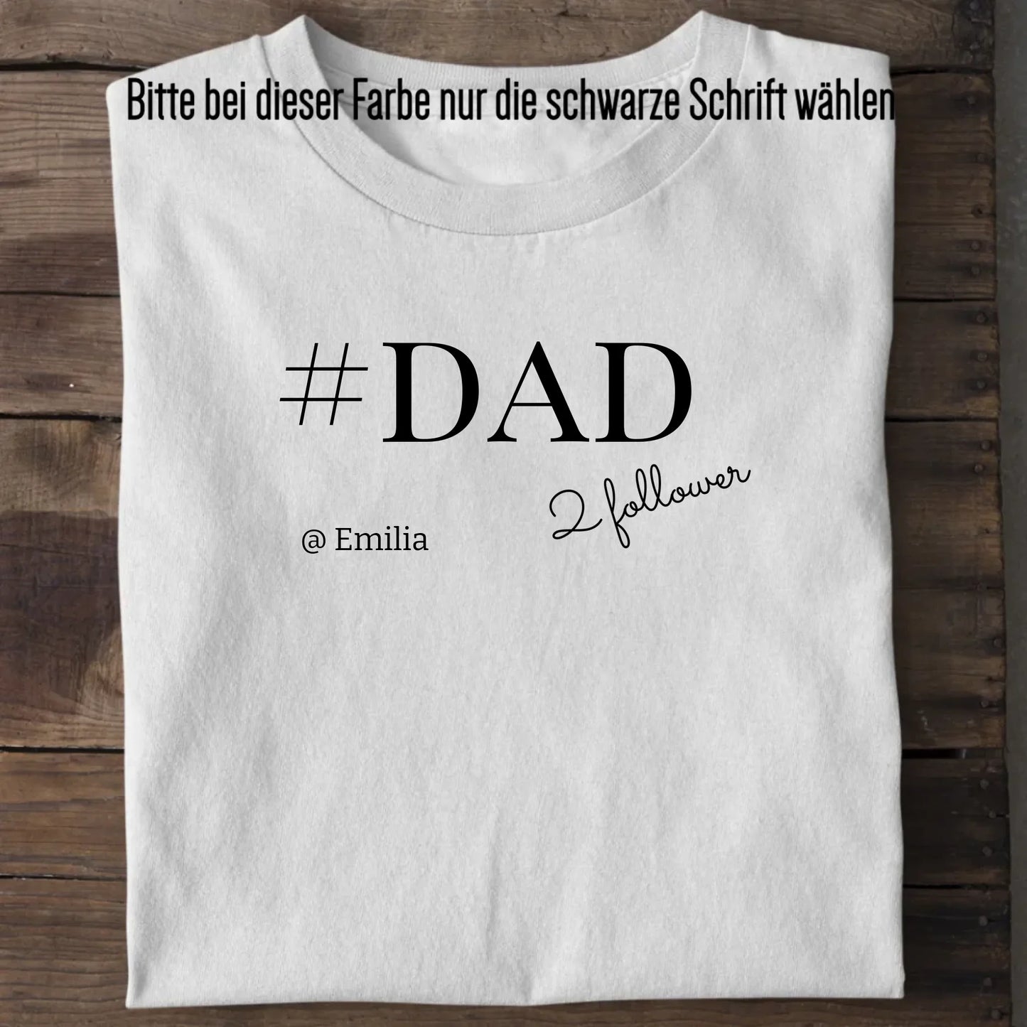 #DAD - Bio Herren Shirt *personalisierbar* Creator T-Shirt 2.0 ST ST White