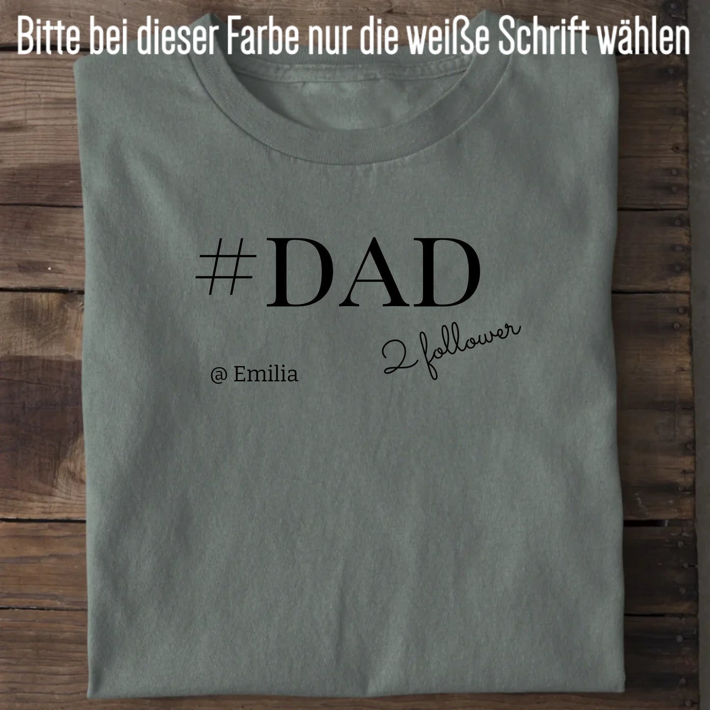 #DAD - Bio Herren Shirt *personalisierbar* Creator T-Shirt 2.0 ST ST Green Bay