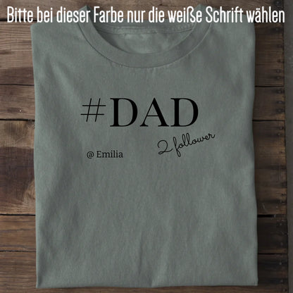#DAD - Bio Herren Shirt *personalisierbar* Creator T-Shirt 2.0 ST ST Green Bay