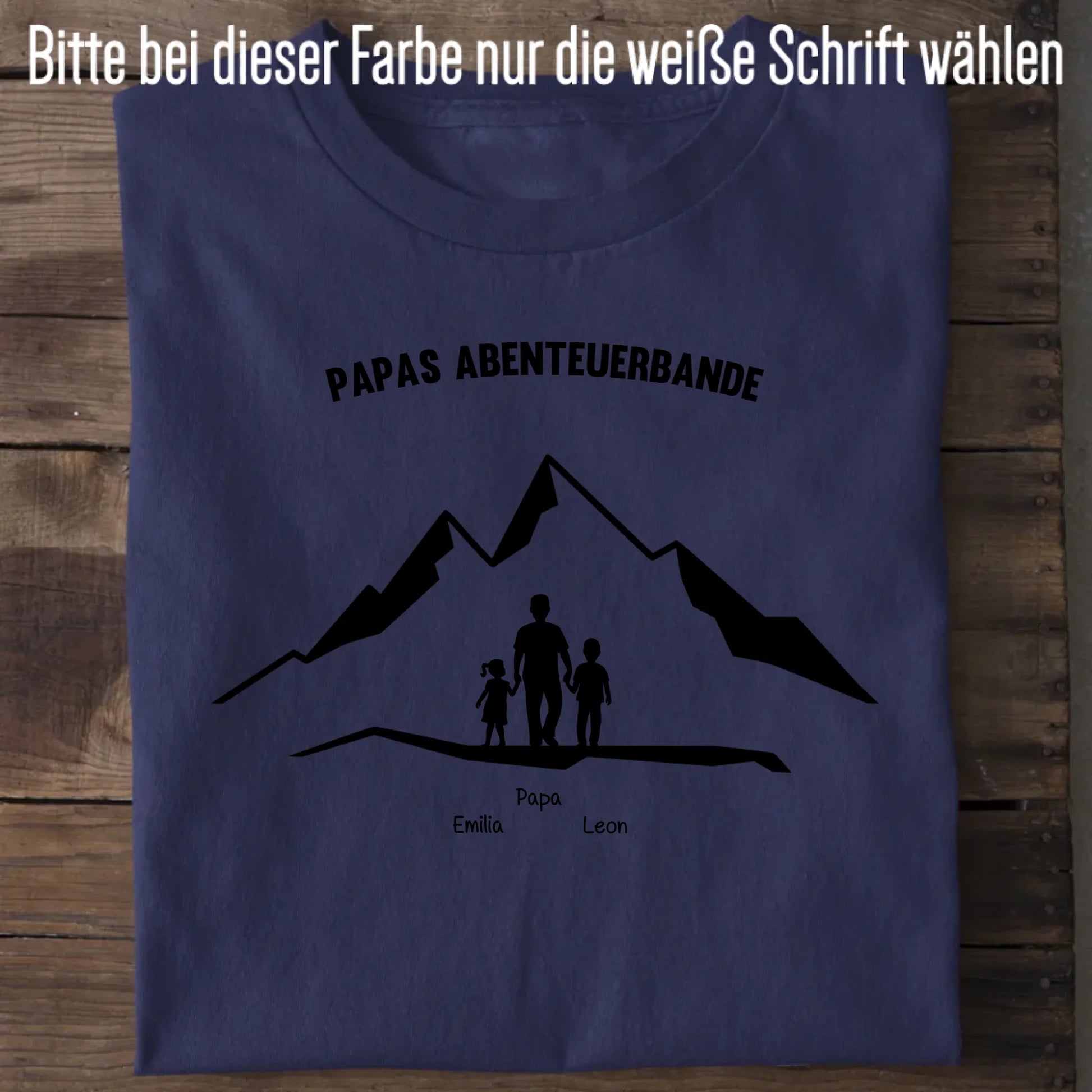 Papas Abenteuerbande - Bio Herren Shirt *personalisierbar* Creator T-Shirt 2.0 ST ST French-Navy