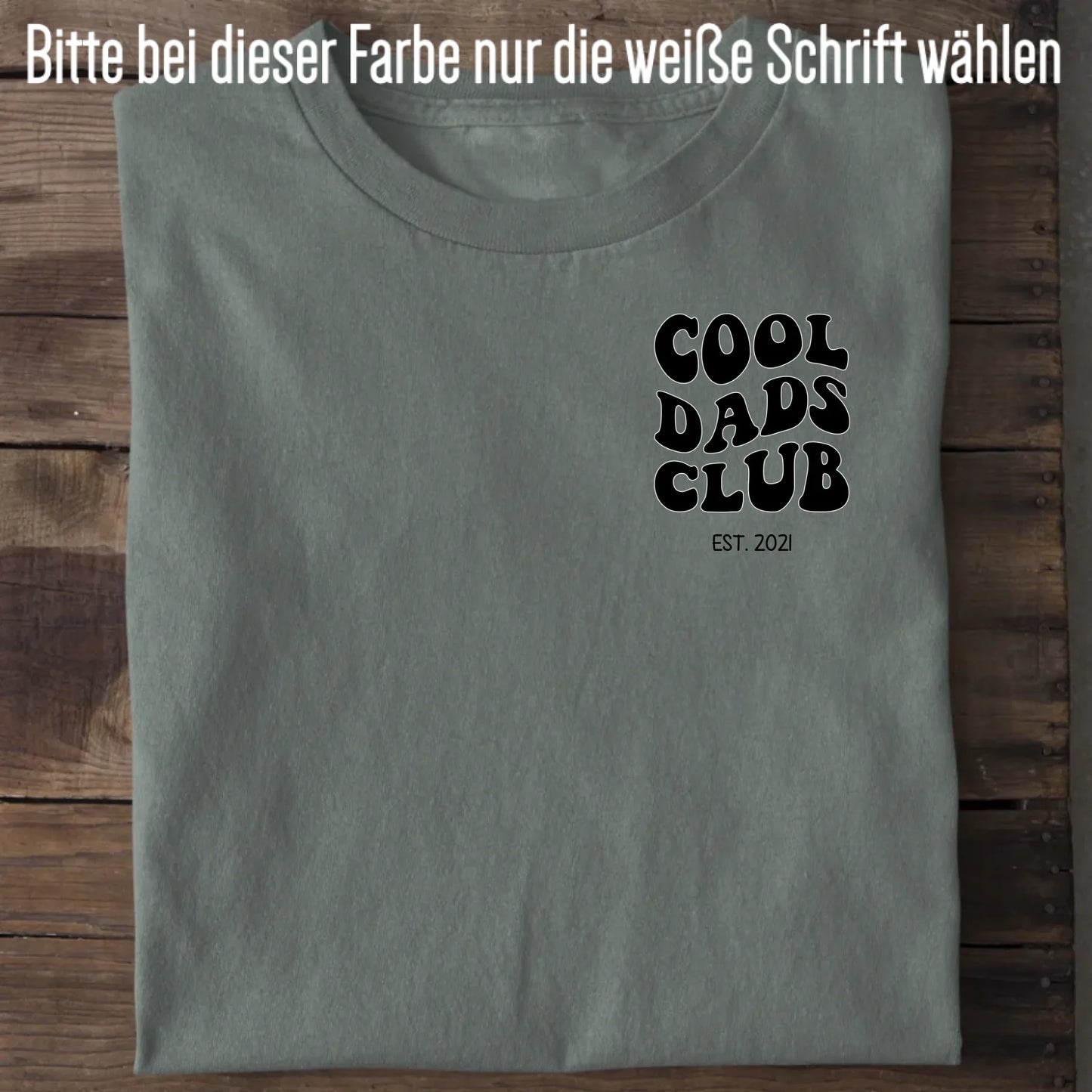 Cool Dads Club - Bio Herren Shirt *personalisierbar* Creator T-Shirt 2.0 ST ST Green Bay