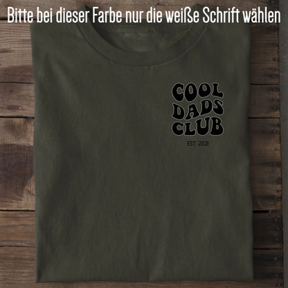 Cool Dads Club - Bio Herren Shirt *personalisierbar* Creator T-Shirt 2.0 ST ST Khaki
