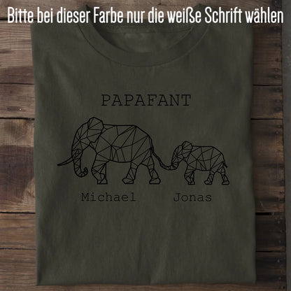 Papafant - Bio Herren Shirt *personalisierbar* Creator T-Shirt 2.0 ST ST Khaki