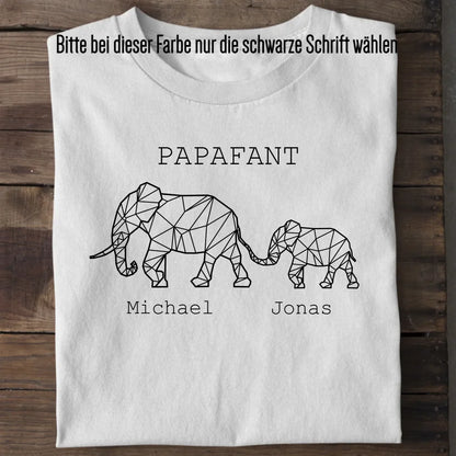 Papafant - Bio Herren Shirt *personalisierbar* Creator T-Shirt 2.0 ST ST White