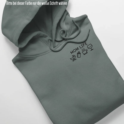 Mom Life Symbole - Bio Unisex Hoodie *personalisierbar* Cruiser Hoodie 2.0 ST ST Green-Bay