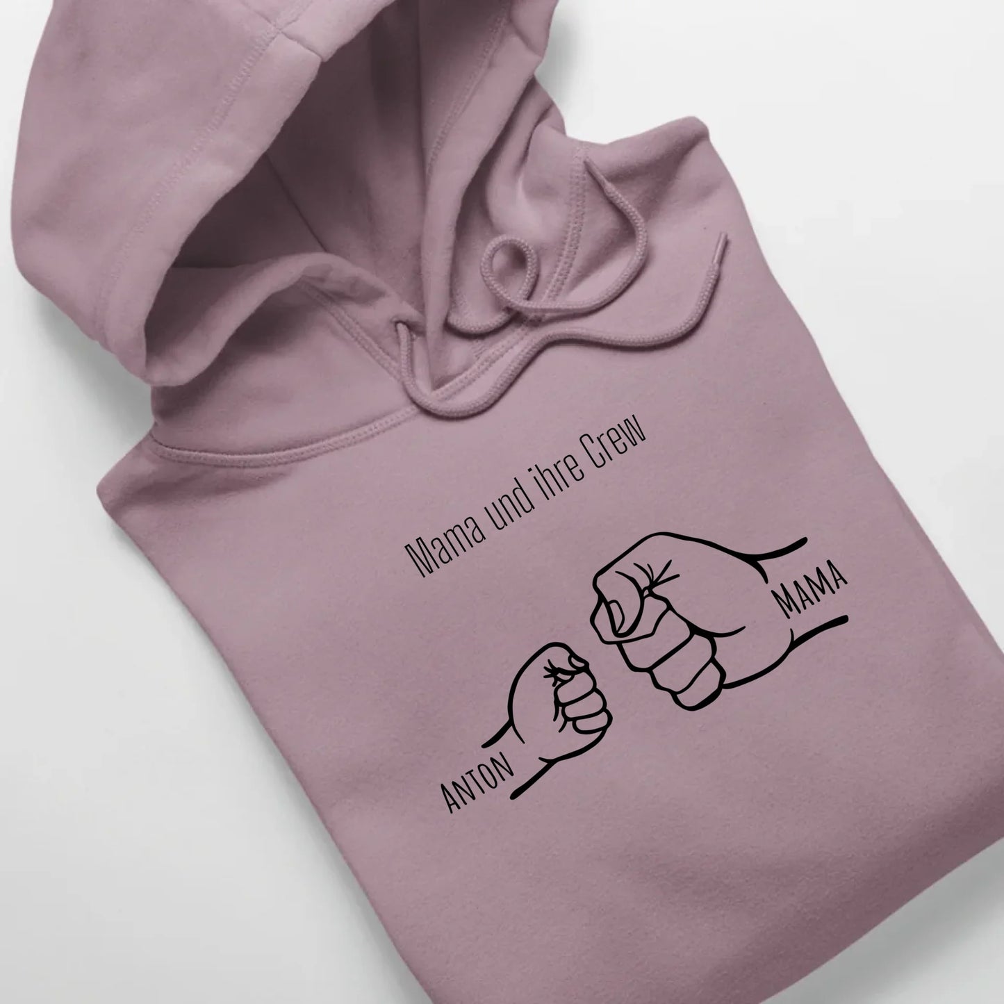 Mama und ihre Crew - Bio Unisex Hoodie *personalisierbar* Cruiser Hoodie 2.0 ST ST Lilac-Dream