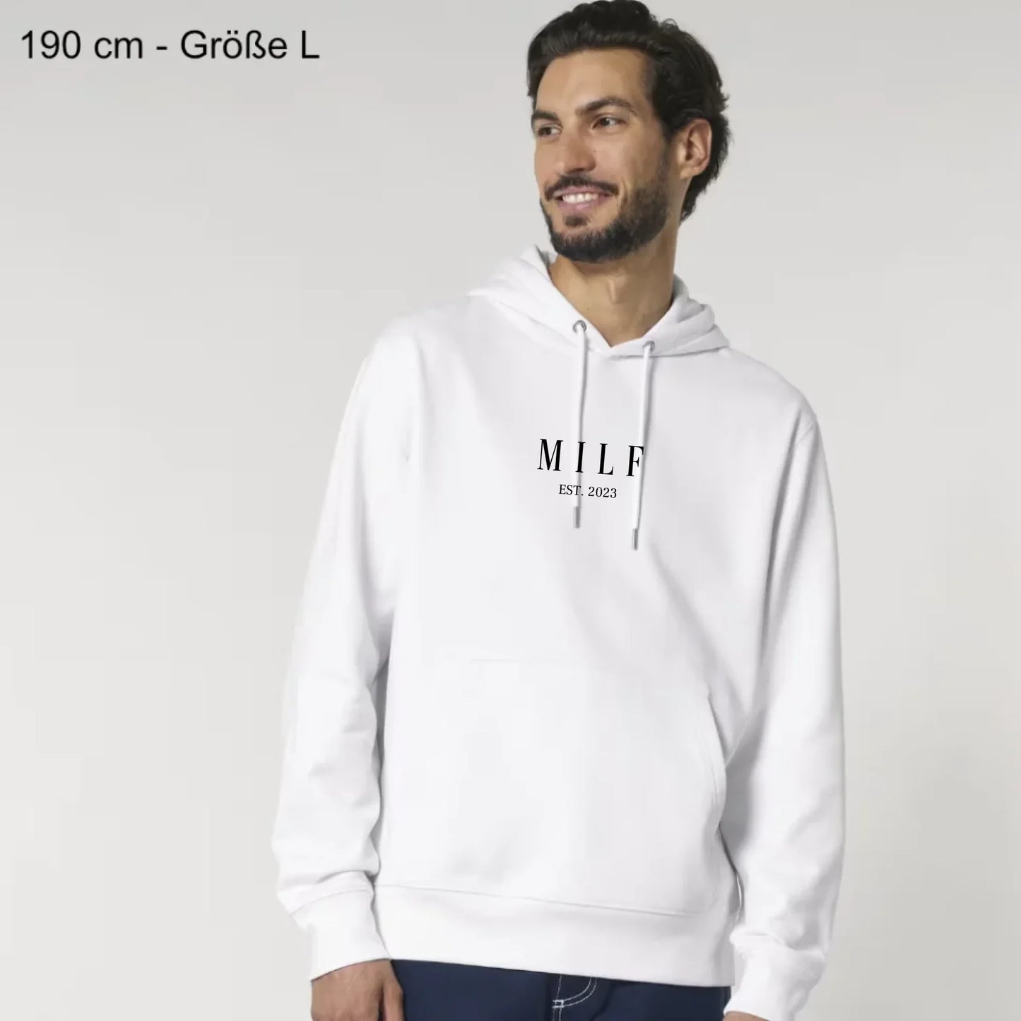 MILF - Bio Unisex Hoodie *personalisierbar*