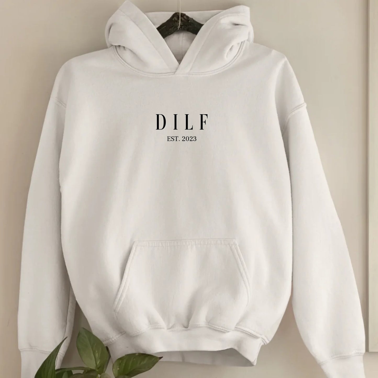 DILF - Bio Unisex Hoodie *personalisierbar*
