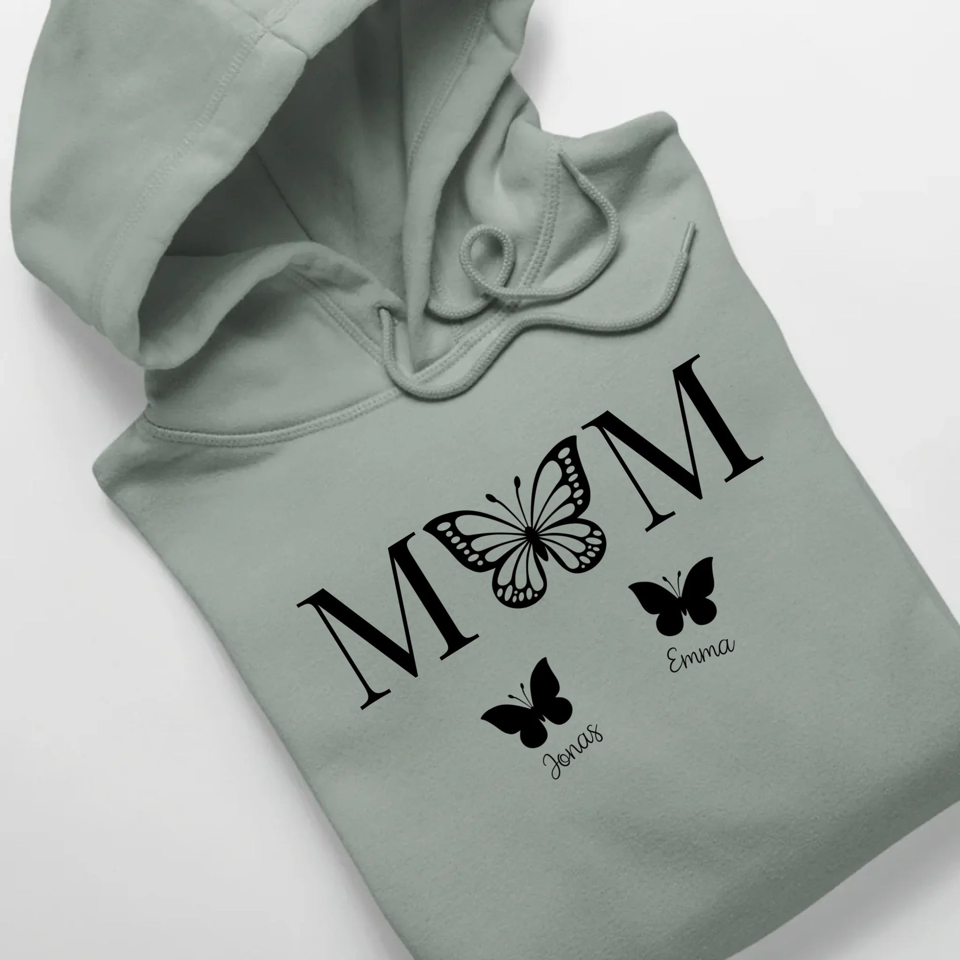 Mom Butterfly - Bio Unisex Hoodie *personalisierbar* Cruiser Hoodie 2.0 ST ST Aloe