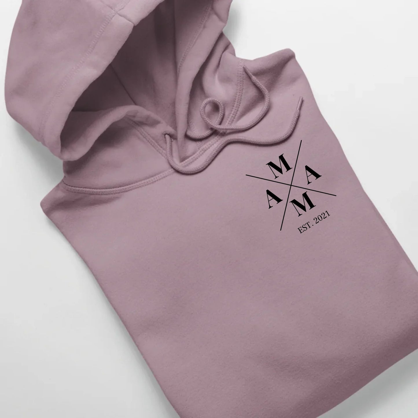 Mama Minimal - Bio Unisex Hoodie *personalisierbar* Cruiser Hoodie 2.0 ST ST Lilac-Dream