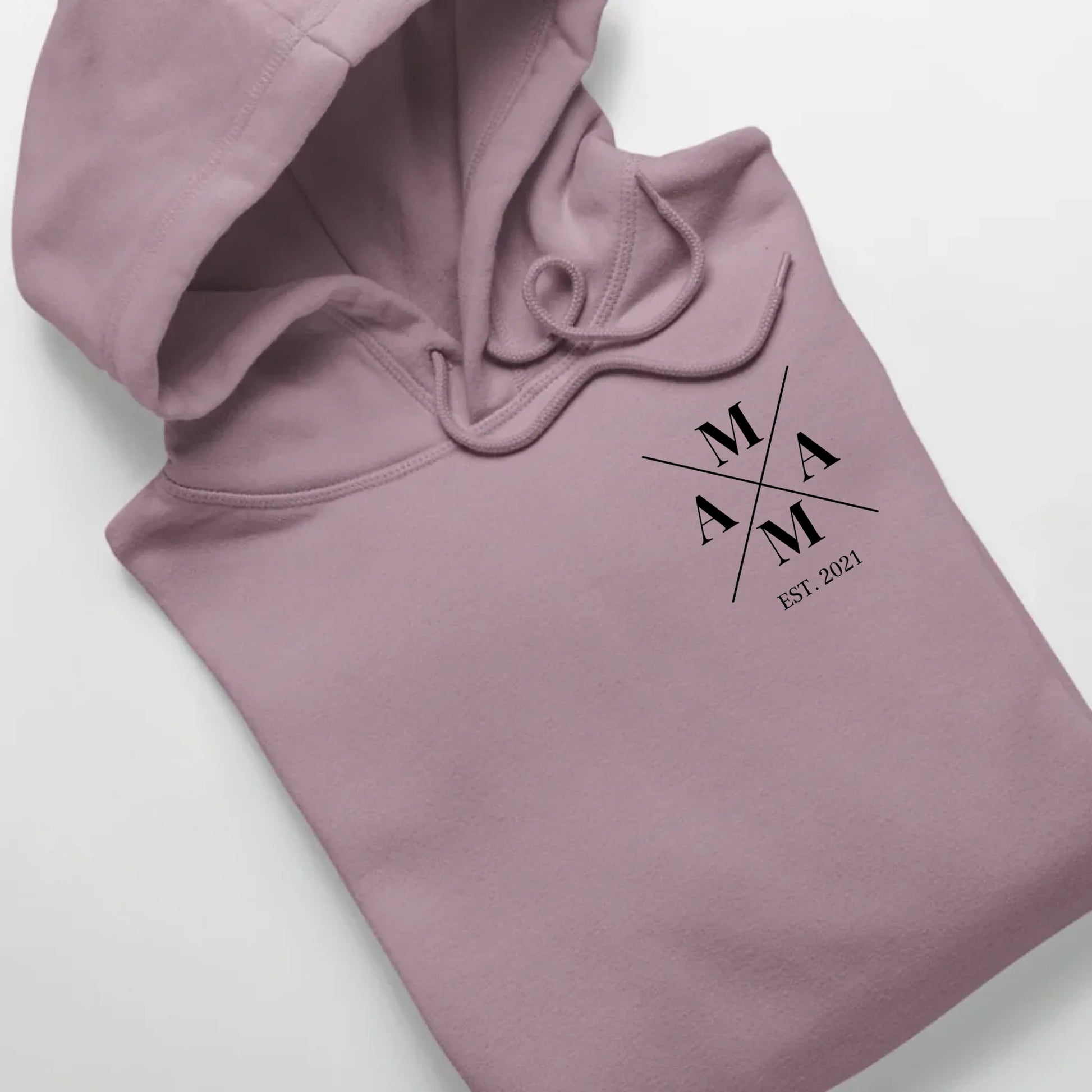 Mama Minimal - Bio Unisex Hoodie *personalisierbar* Cruiser Hoodie 2.0 ST ST Lilac-Dream