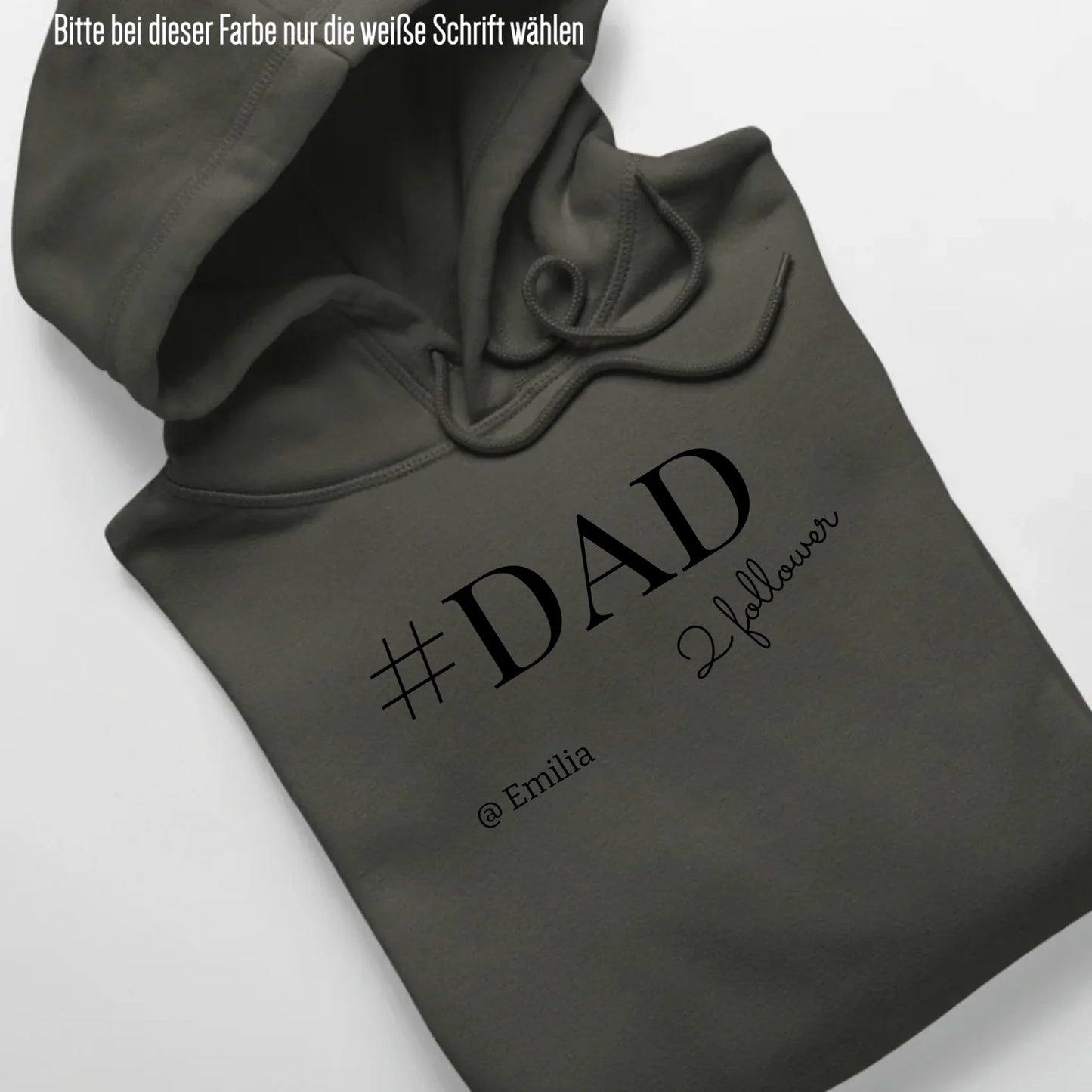 #DAD - Bio Unisex Hoodie *personalisierbar* Cruiser Hoodie 2.0 ST ST Khaki