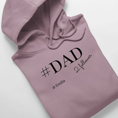 #DAD - Bio Unisex Hoodie *personalisierbar* Cruiser Hoodie 2.0 ST ST Lilac-Dream