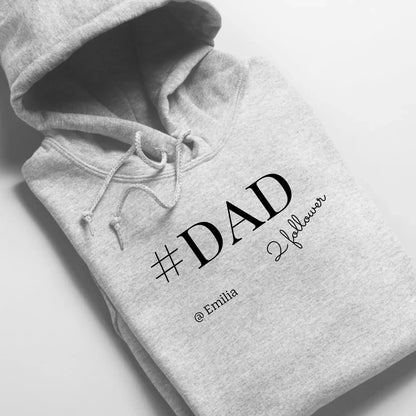 #DAD - Bio Unisex Hoodie *personalisierbar* Cruiser Hoodie 2.0 ST ST Heather-Grey