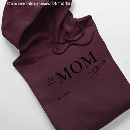 #MOM - Premium Organic Hoodie *personalisierbar* Cruiser Hoodie 2.0 ST ST Burgundy