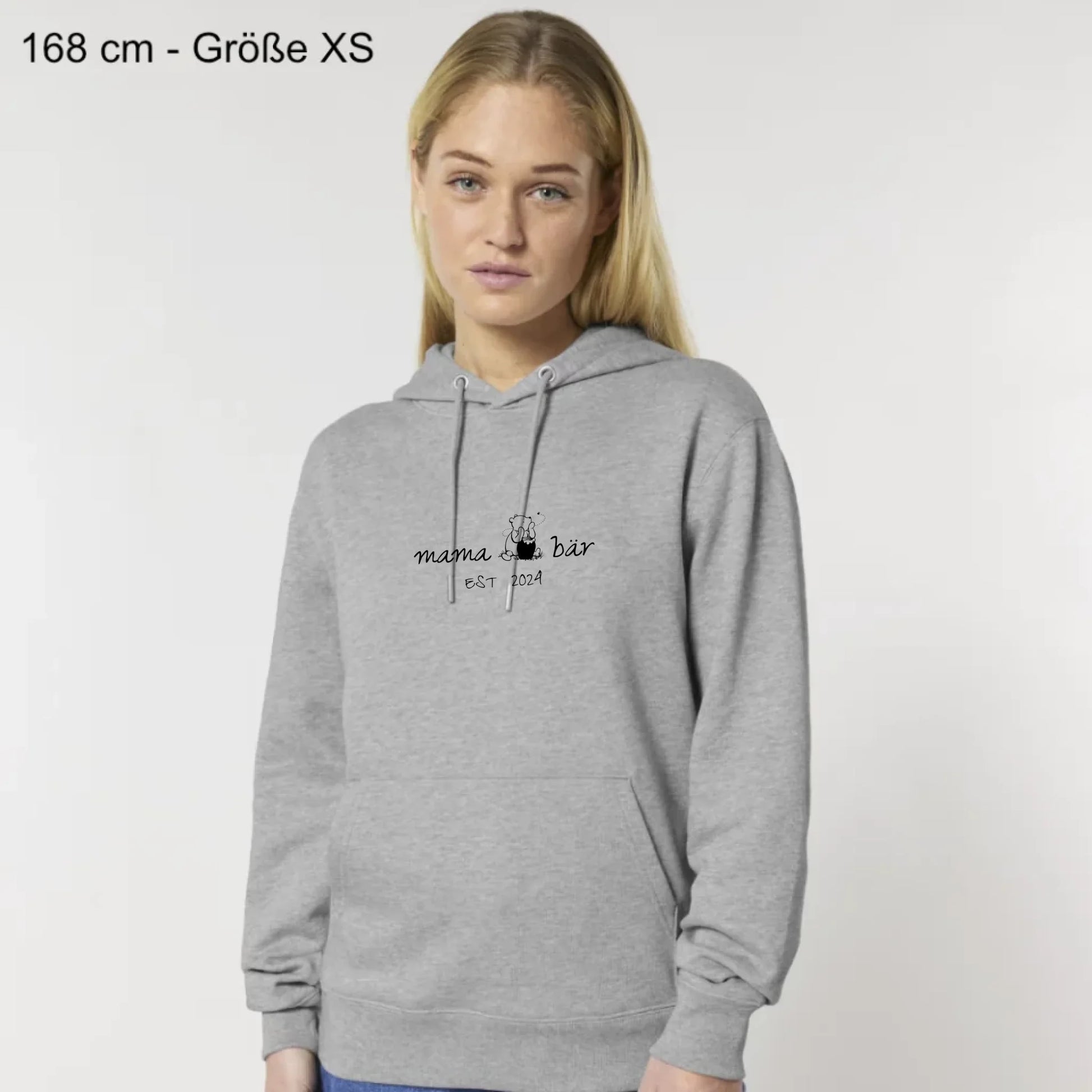 Mama Pu-Bär - Bio Unisex Hoodie *personalisierbar*
