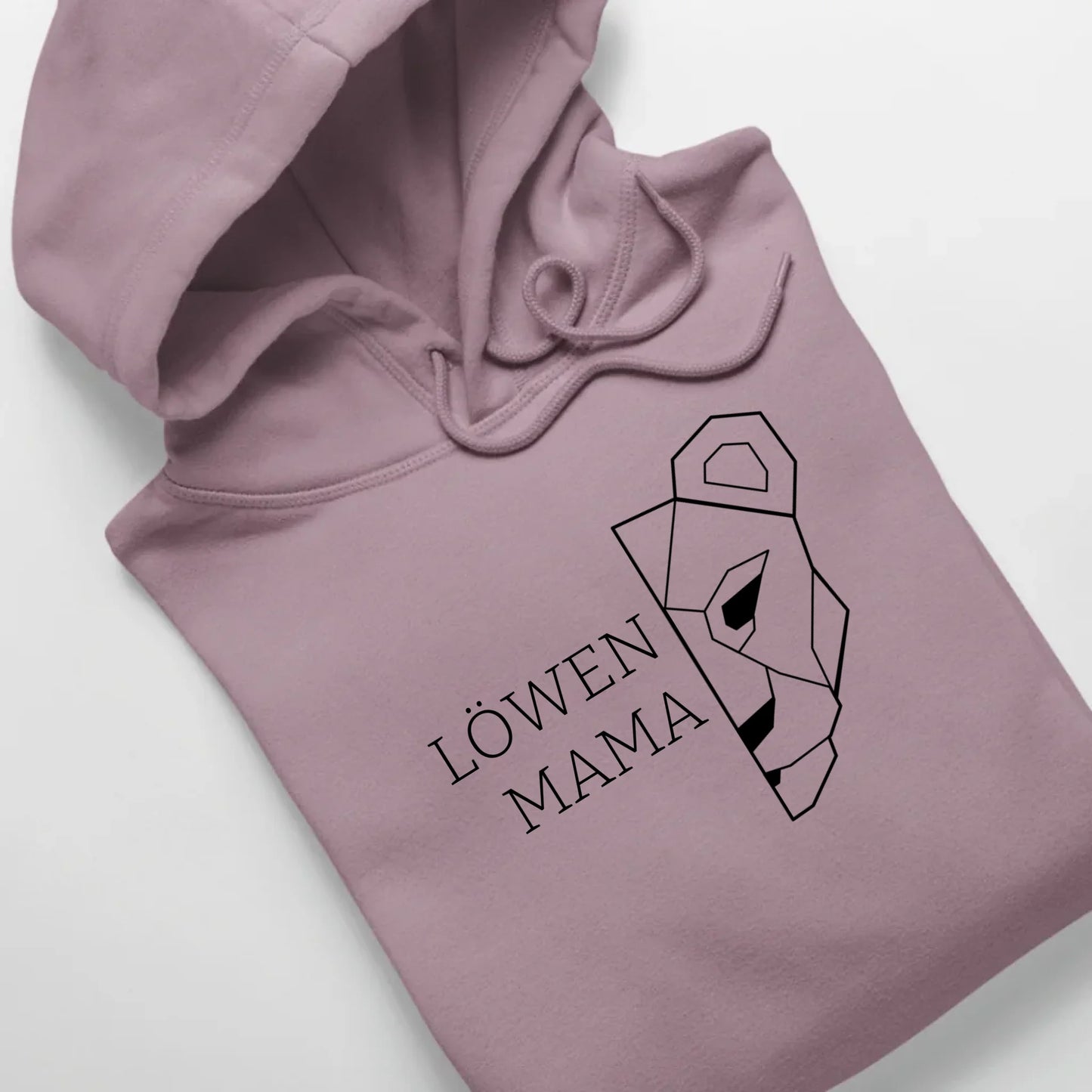 Löwen Mama - Bio Unisex Hoodie *personalisierbar (ohne Namen)* Cruiser Hoodie 2.0 ST ST Lilac-Dream