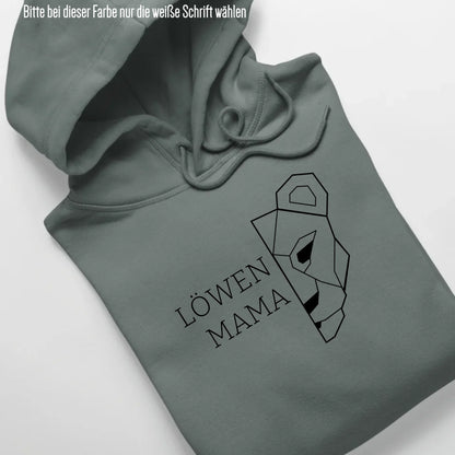 Löwen Mama - Bio Unisex Hoodie *personalisierbar (ohne Namen)* Cruiser Hoodie 2.0 ST ST Green-Bay
