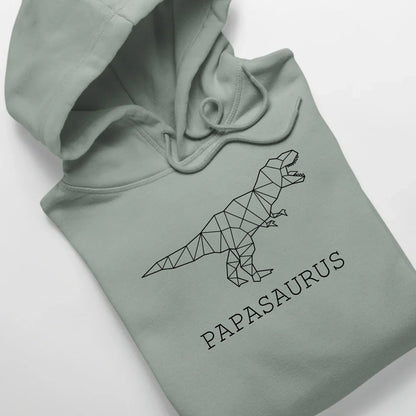 Papasaurus - Bio Unisex Hoodie *personalisierbar (ohne Namen)* Cruiser Hoodie 2.0 ST ST Aloe