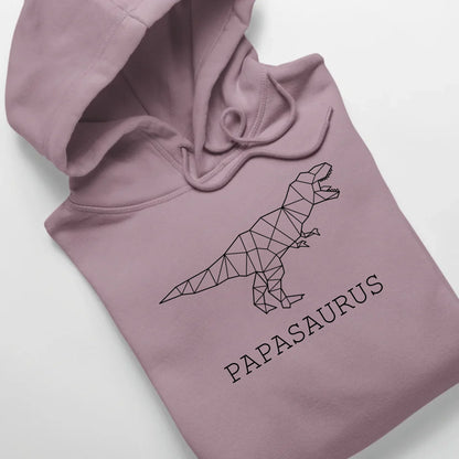 Papasaurus - Bio Unisex Hoodie *personalisierbar (ohne Namen)* Cruiser Hoodie 2.0 ST ST Lilac-Dream