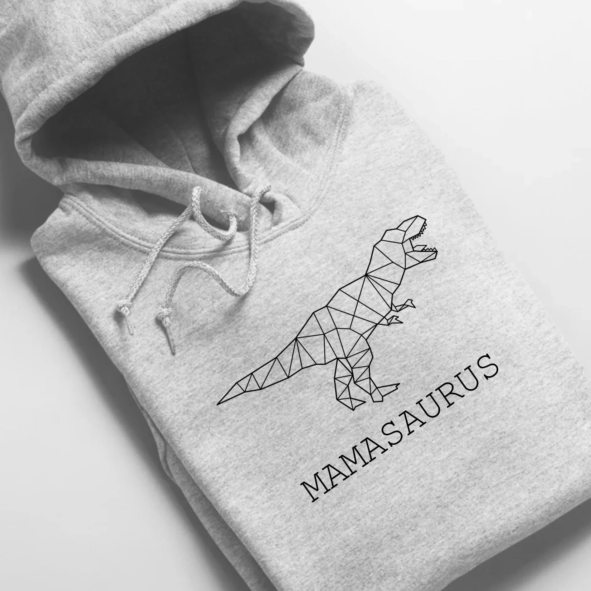 Mamasaurus - Bio Unisex Hoodie *personalisierbar (ohne Namen* Cruiser Hoodie 2.0 ST ST Heather-Grey