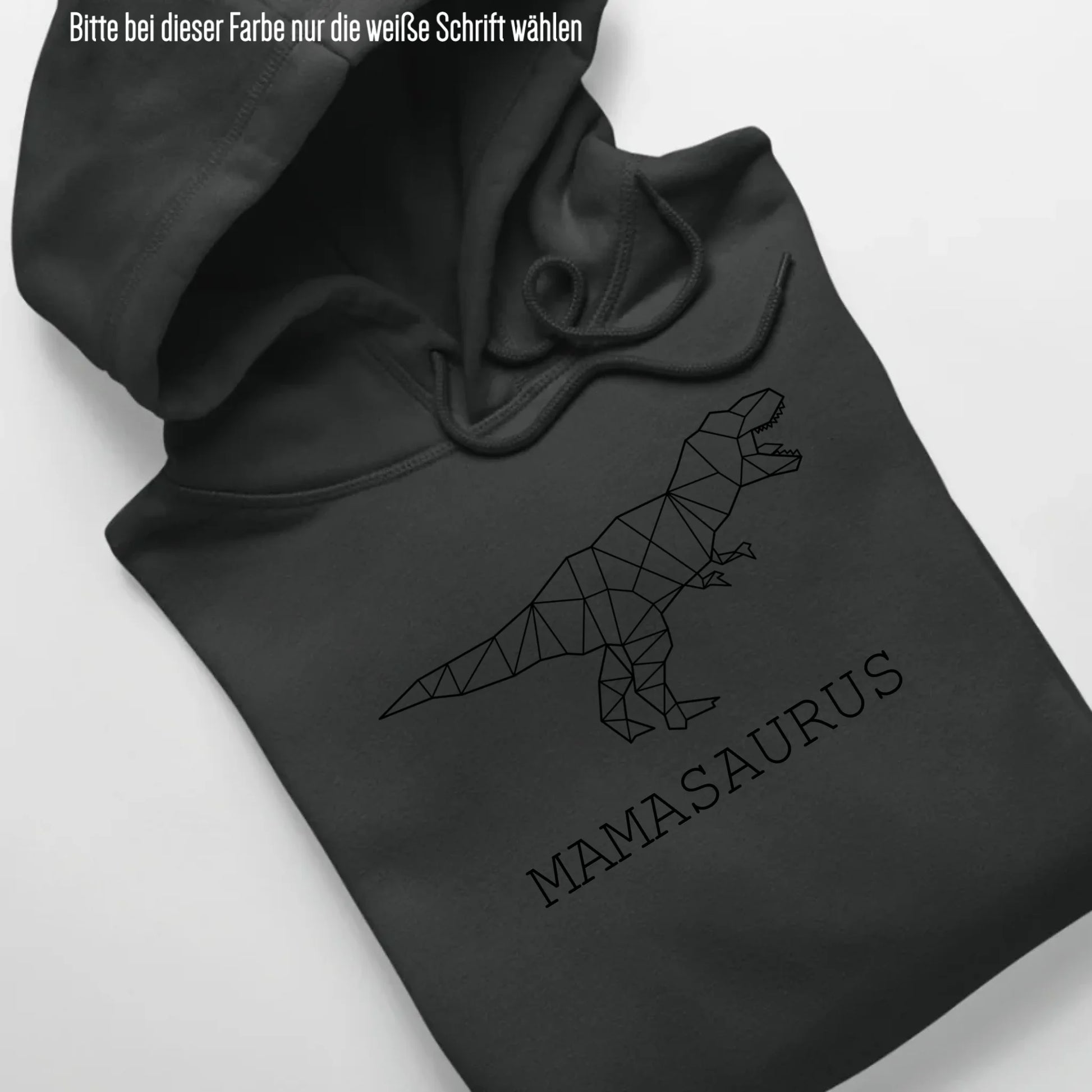 Mamasaurus - Bio Unisex Hoodie *personalisierbar (ohne Namen* Cruiser Hoodie 2.0 ST ST Black