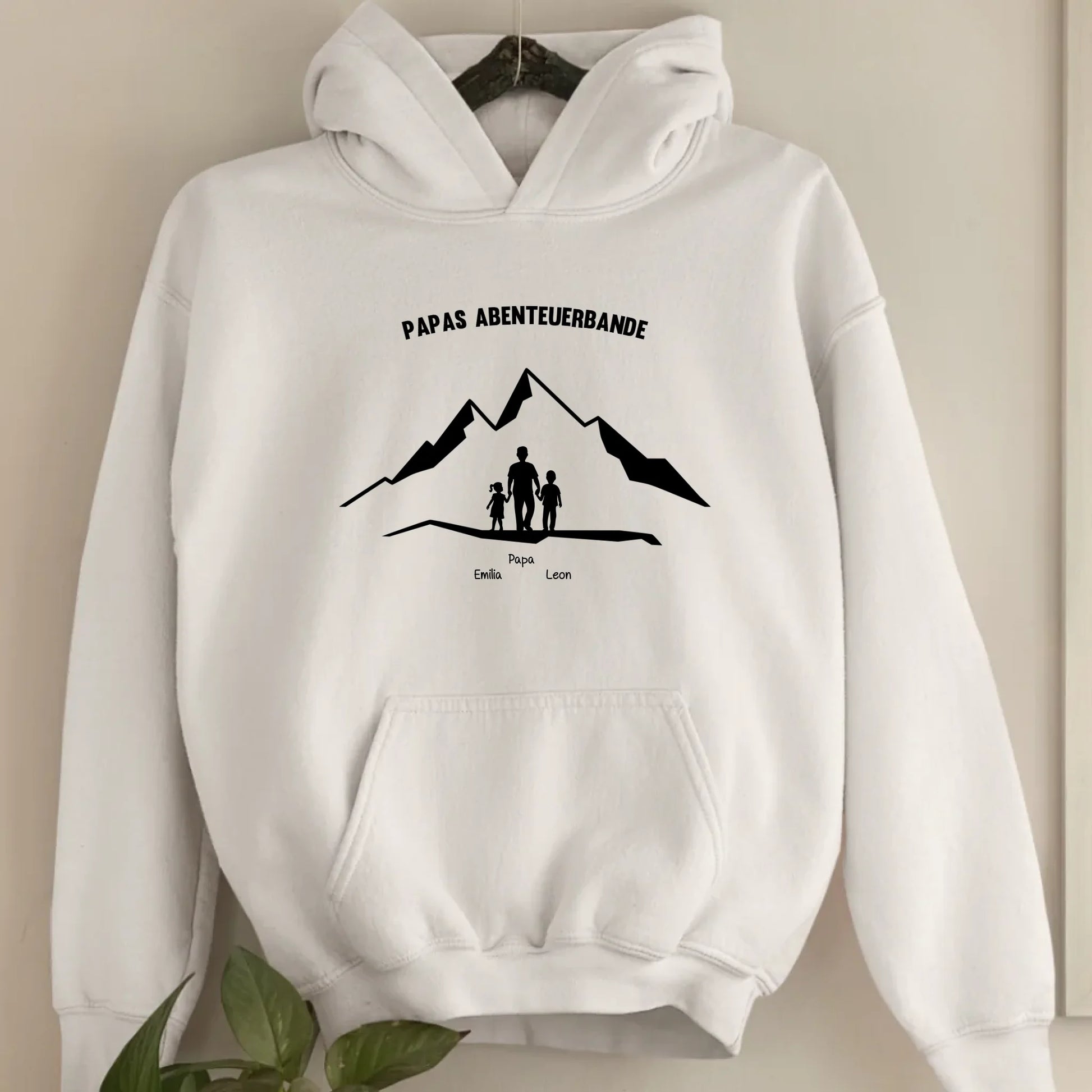 Papas Abenteuerbande - Bio Unisex Hoodie *personalisierbar*